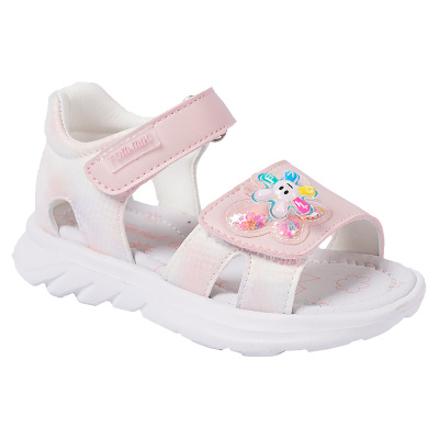 Сандалии для девочки Tom&Miki 11570-B розовые 1